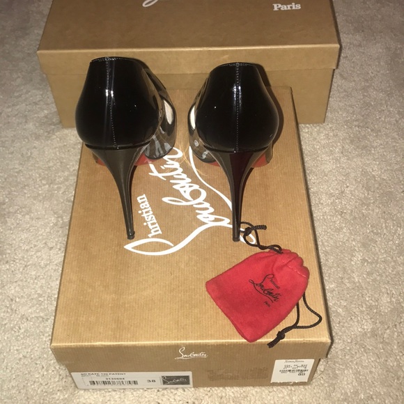 ‼️SOLD‼️Christian Louboutin 👠"So Kate "Black 120 Patent - Picture 5 of 8